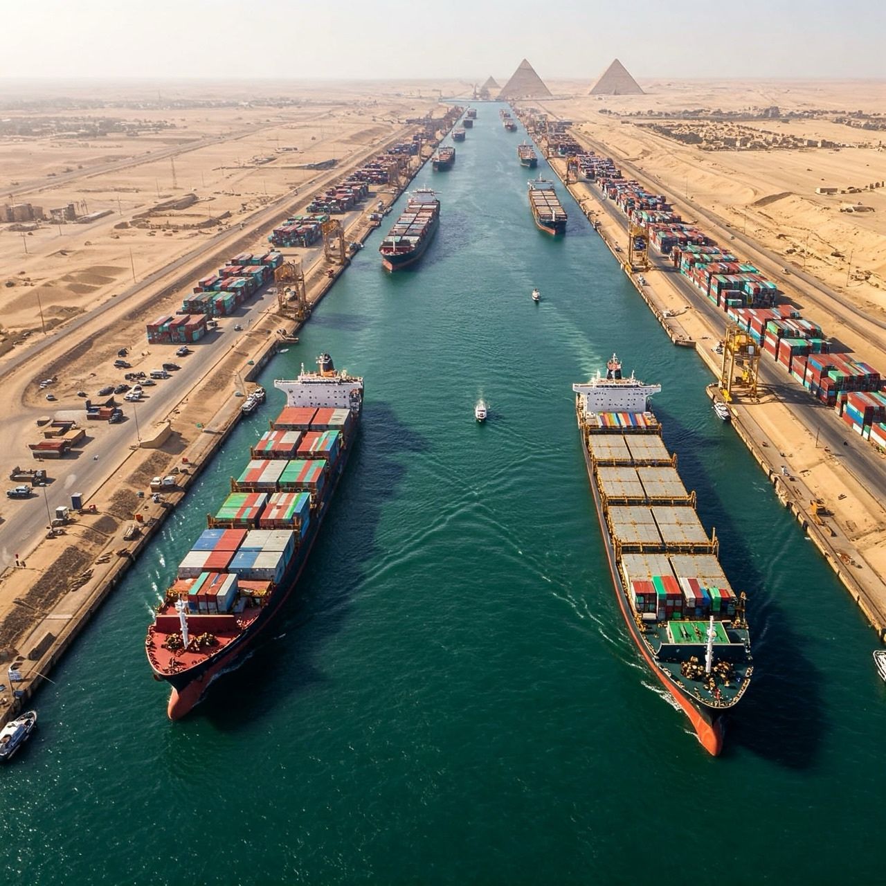 Global Shipping Realigns as Ships Return to the Suez Canal