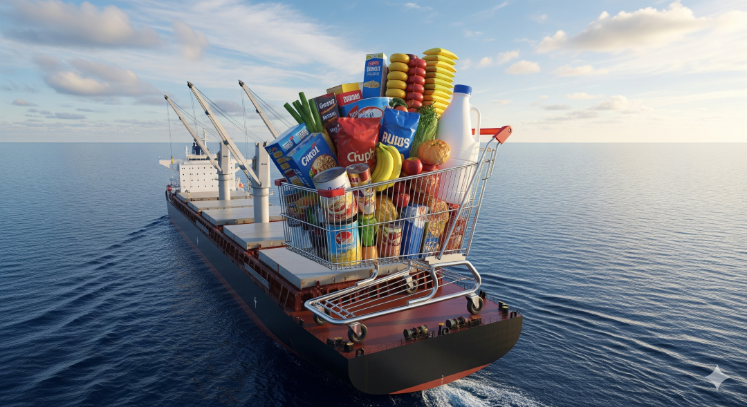 How Global Supply Chains Keep Your Supermarket Shelves Full? 