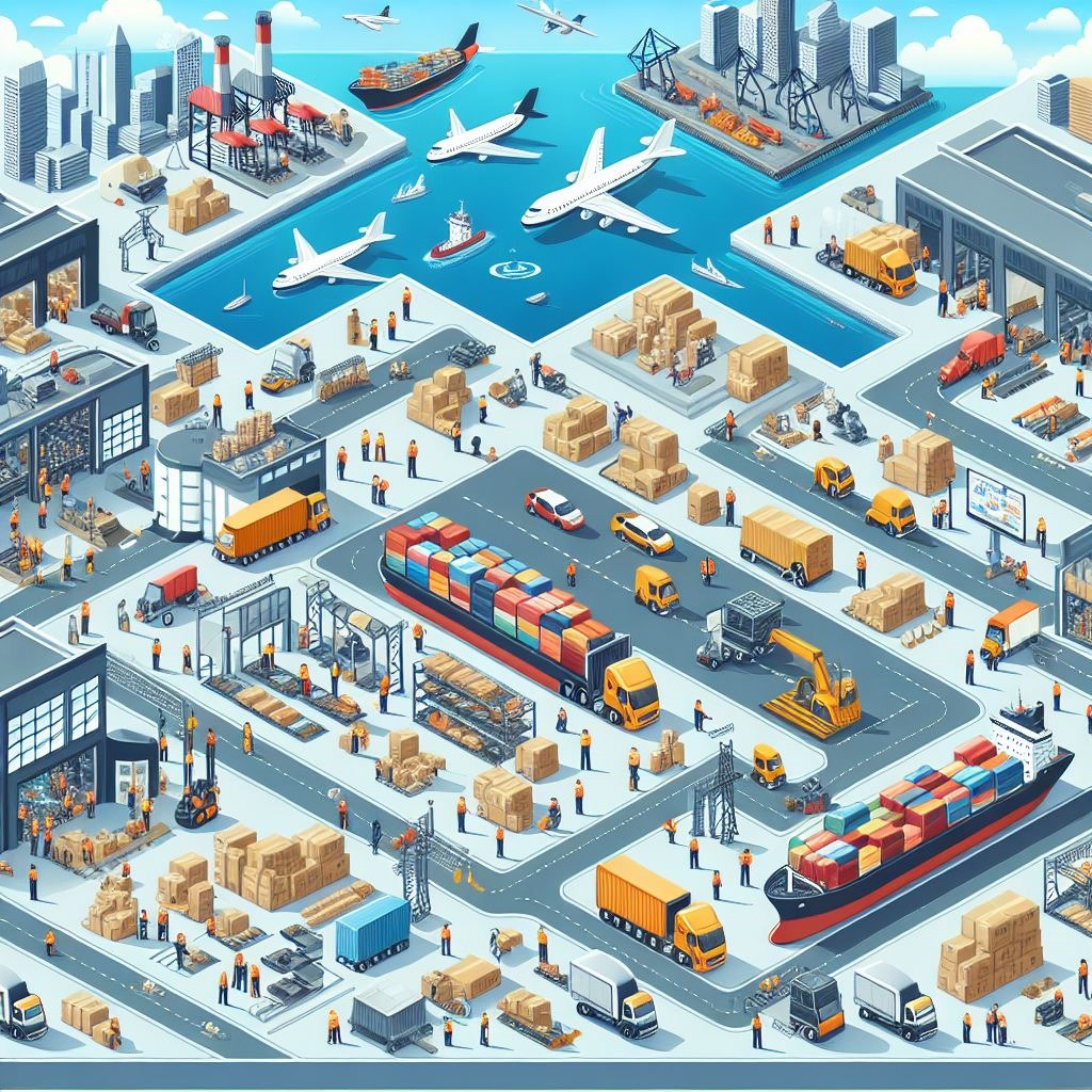 The Logistics Process: From Point A to B